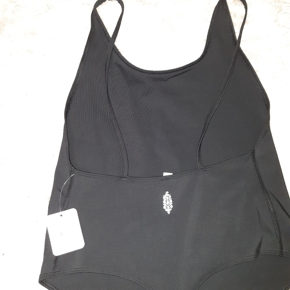 FREE people black bodysuit - Picture 5 of 6